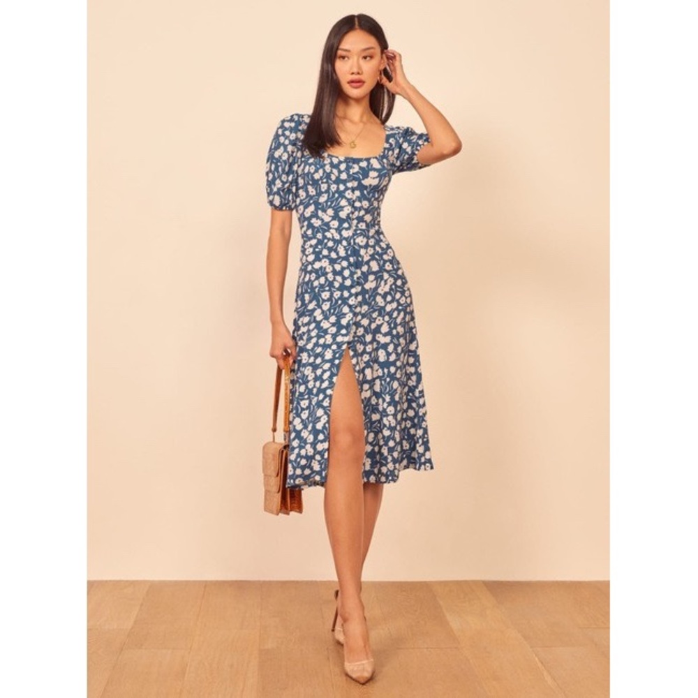 NWT reformation beechwood midi dress-0